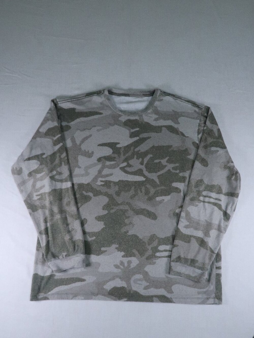 RedHead Camo Long Sleeve Shirt Gray Green Hunting Outdoor Gorpcore